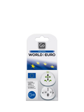 Go Travel Europe travel adapter compact lightweight earthed certified, imported from the UK