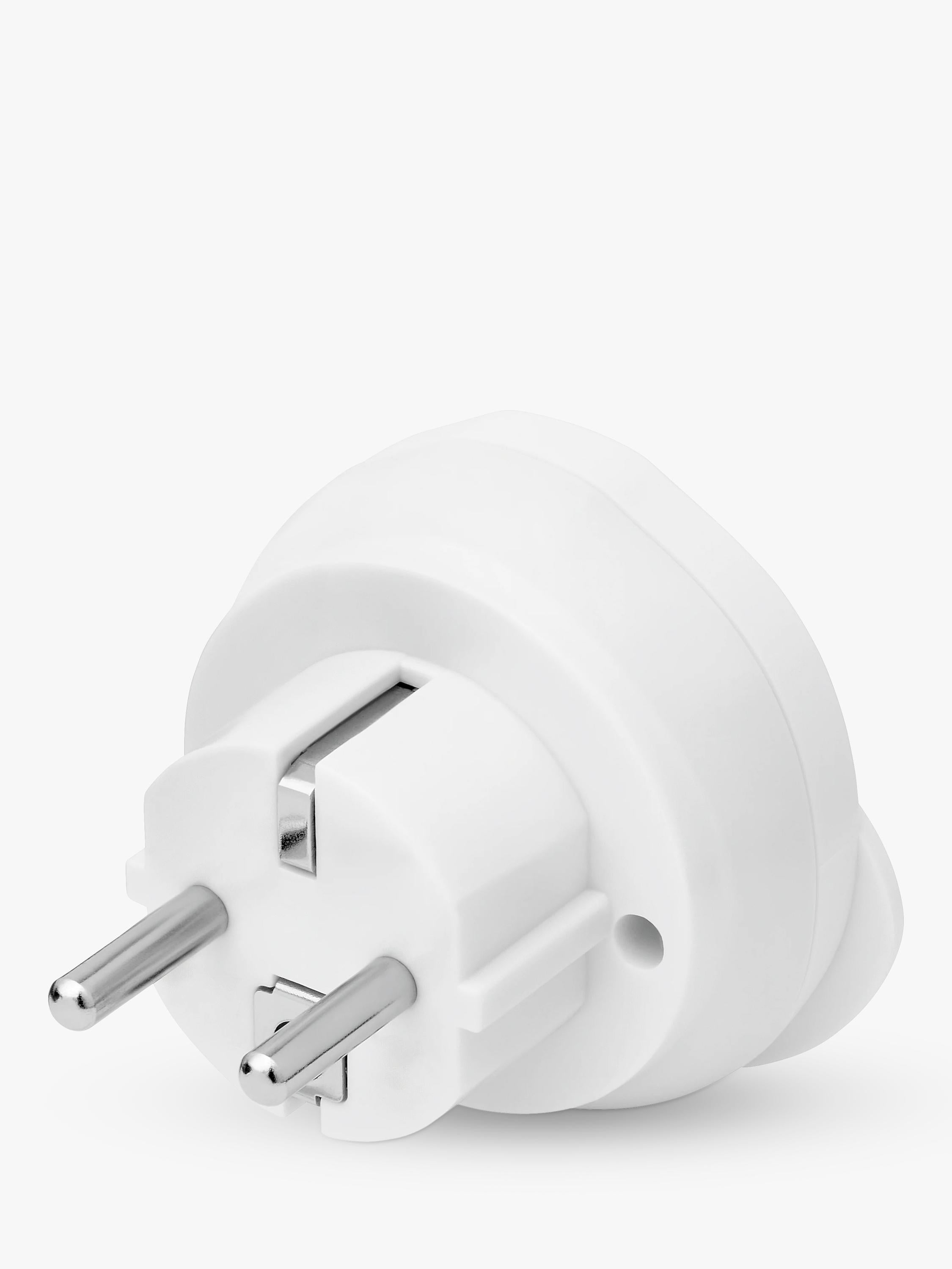 Go Travel Europe travel adapter compact lightweight earthed certified, imported from the UK