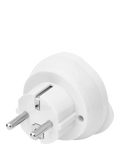 Go Travel Europe travel adapter compact lightweight earthed certified, imported from the UK