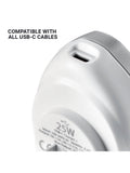 Go Travel India USB-C charger adapter compact design, imported from the UK