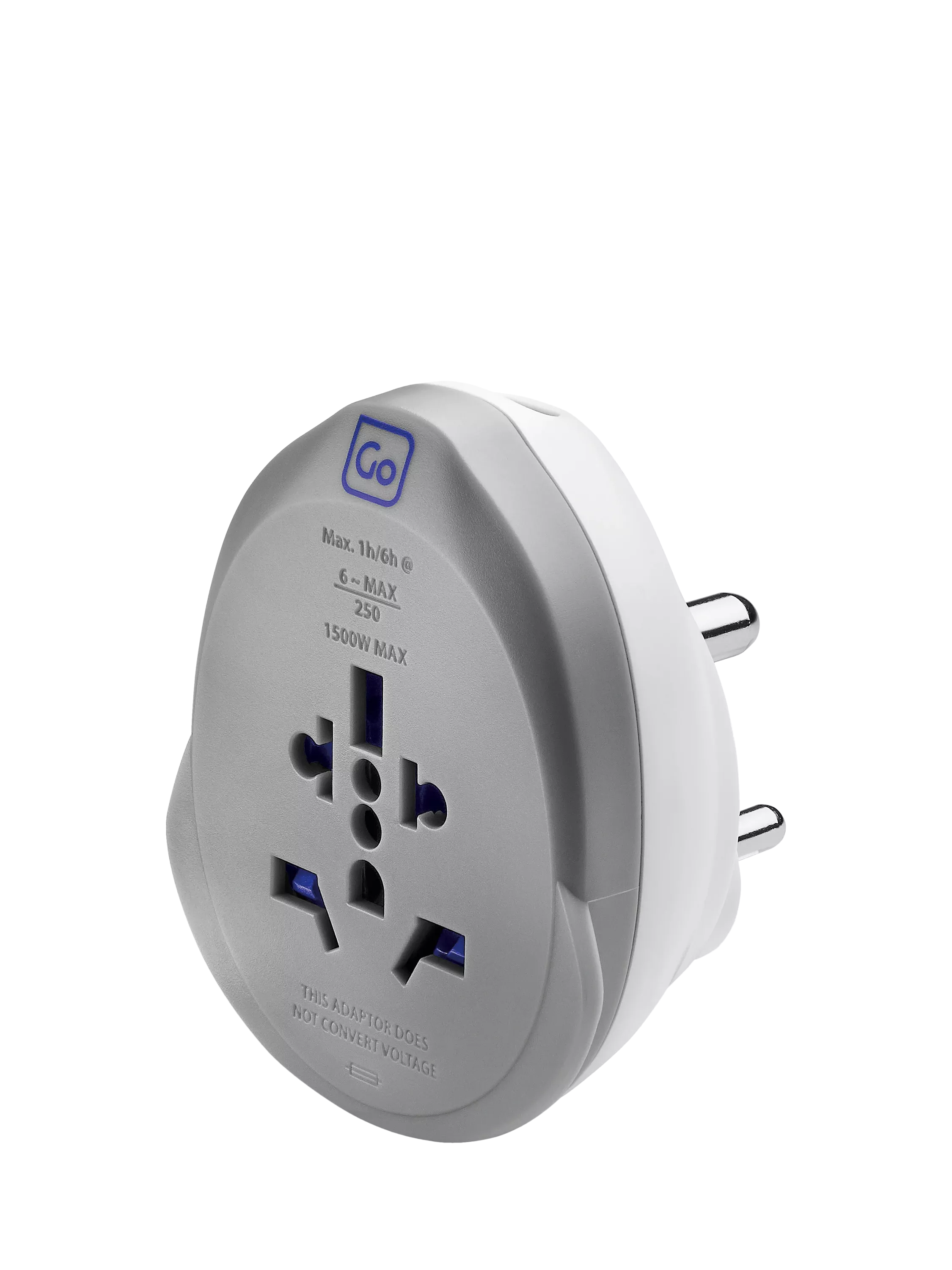 Go Travel India USB-C charger adapter compact design, imported from the UK