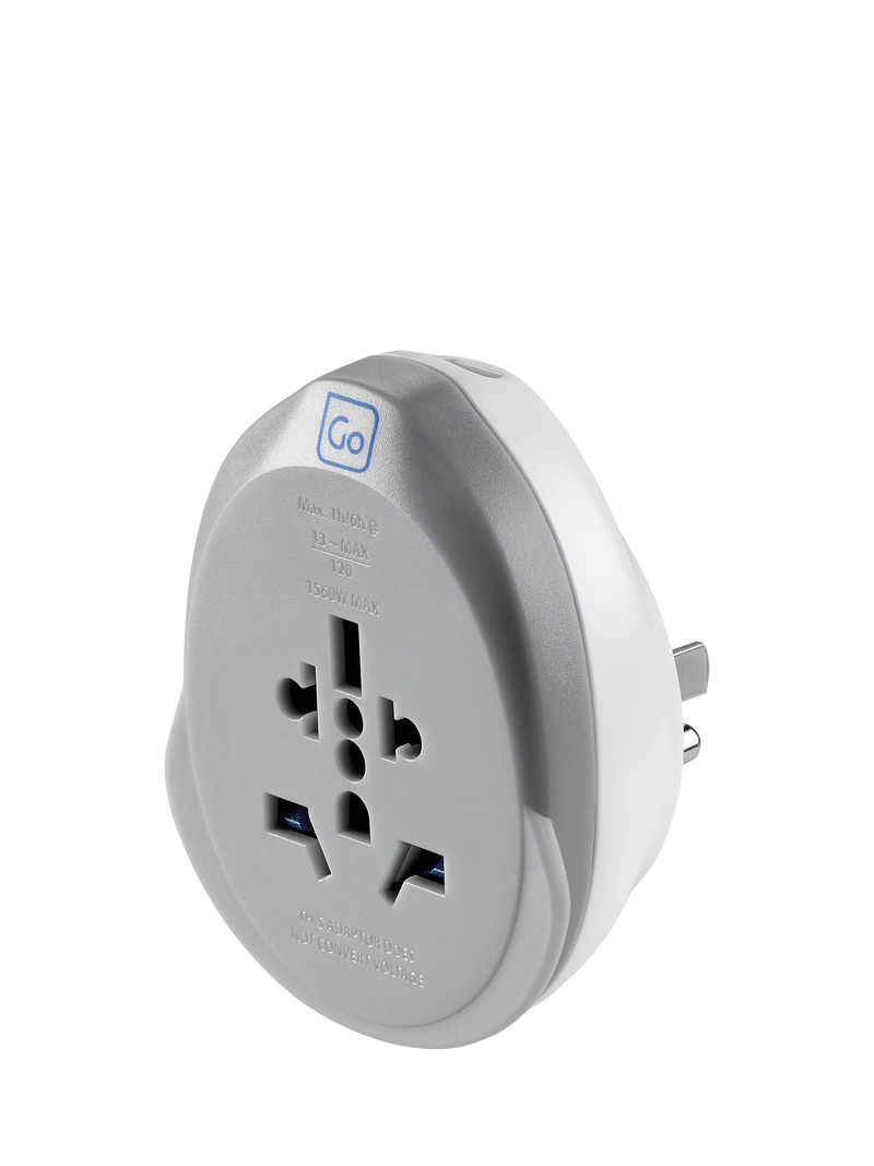 Go Travel Americas USB-C charger adapter, British product