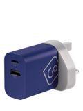 Go Travel worldwide dual-port USB charger - British product