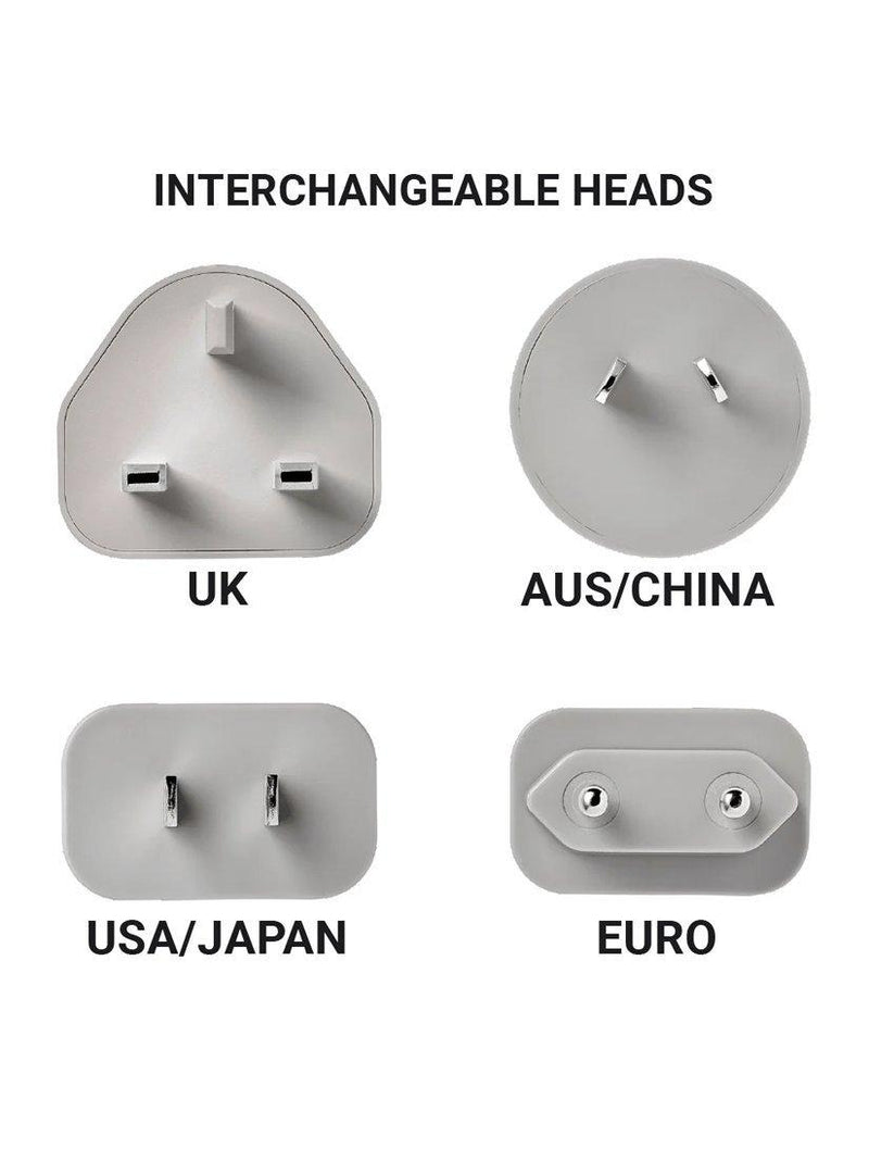 Go Travel GaN charger 65W USB-C USB-A (British brand)