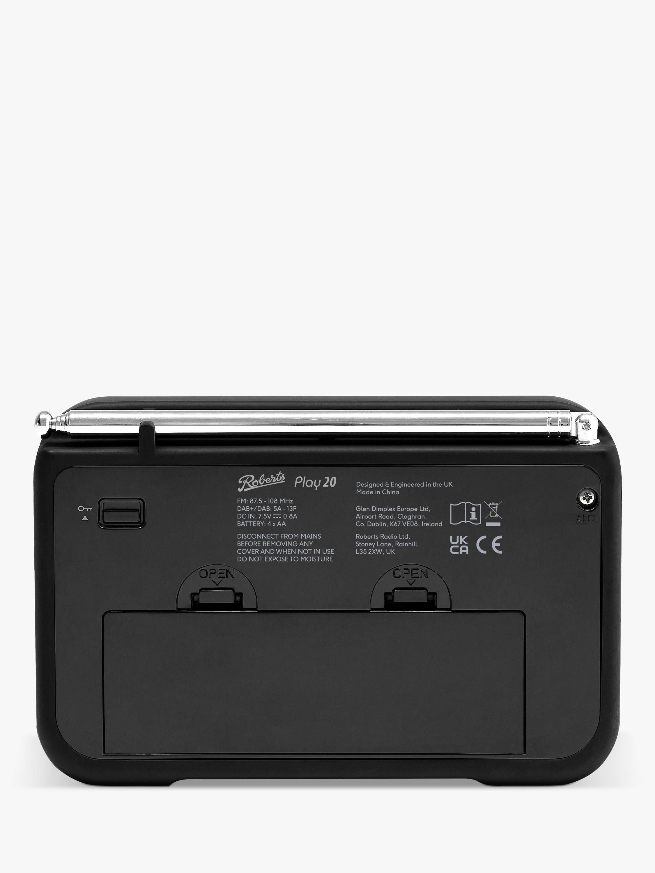 Roberts Play 20 portable digital radio - British product