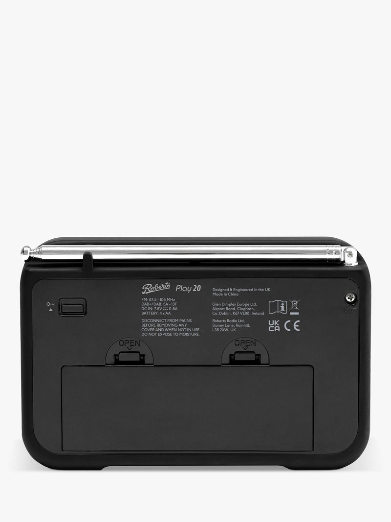 Roberts Play 20 portable digital radio - British product