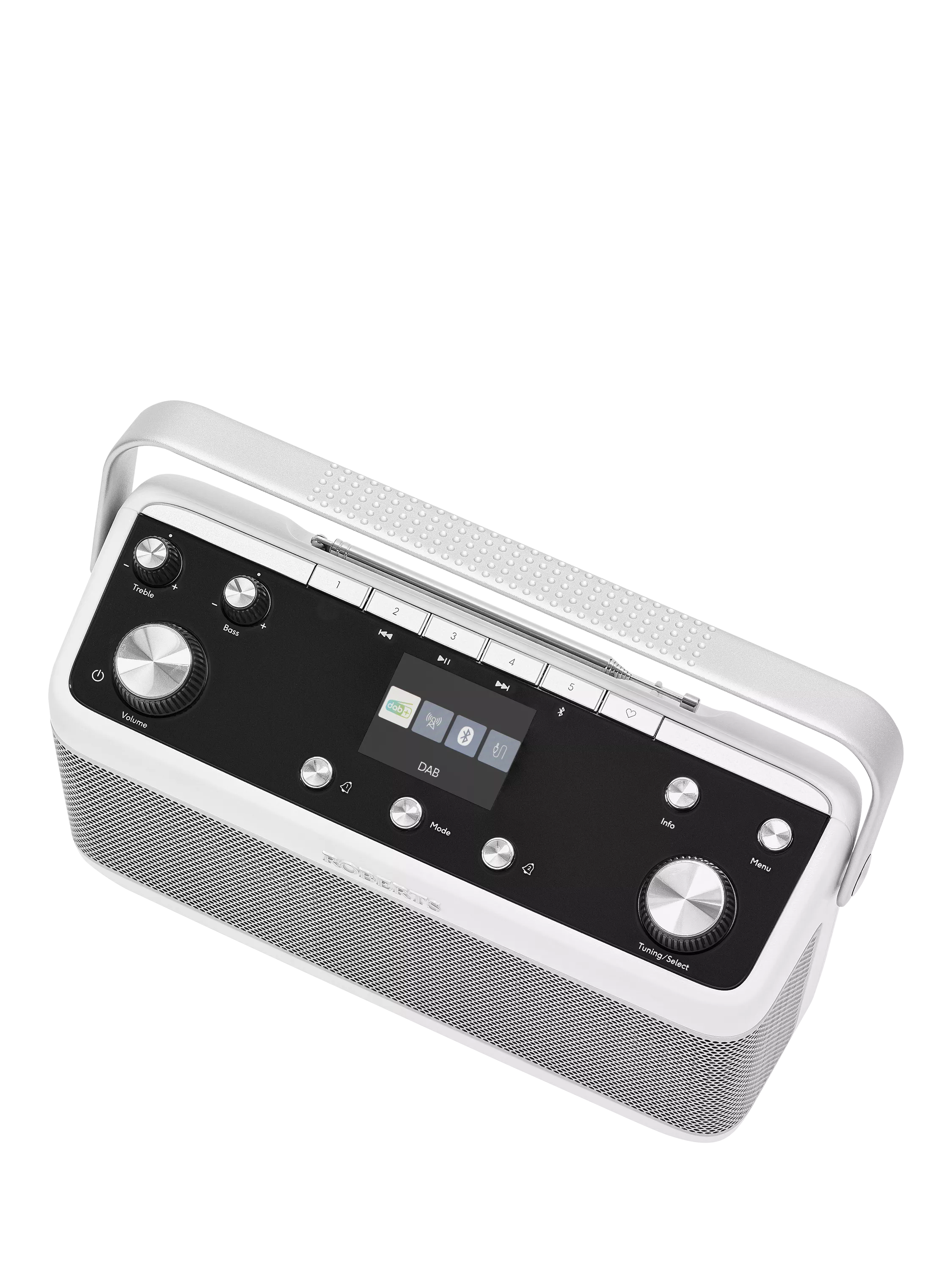 Roberts Blutune 7 DAB+ Bluetooth radio white, UK version