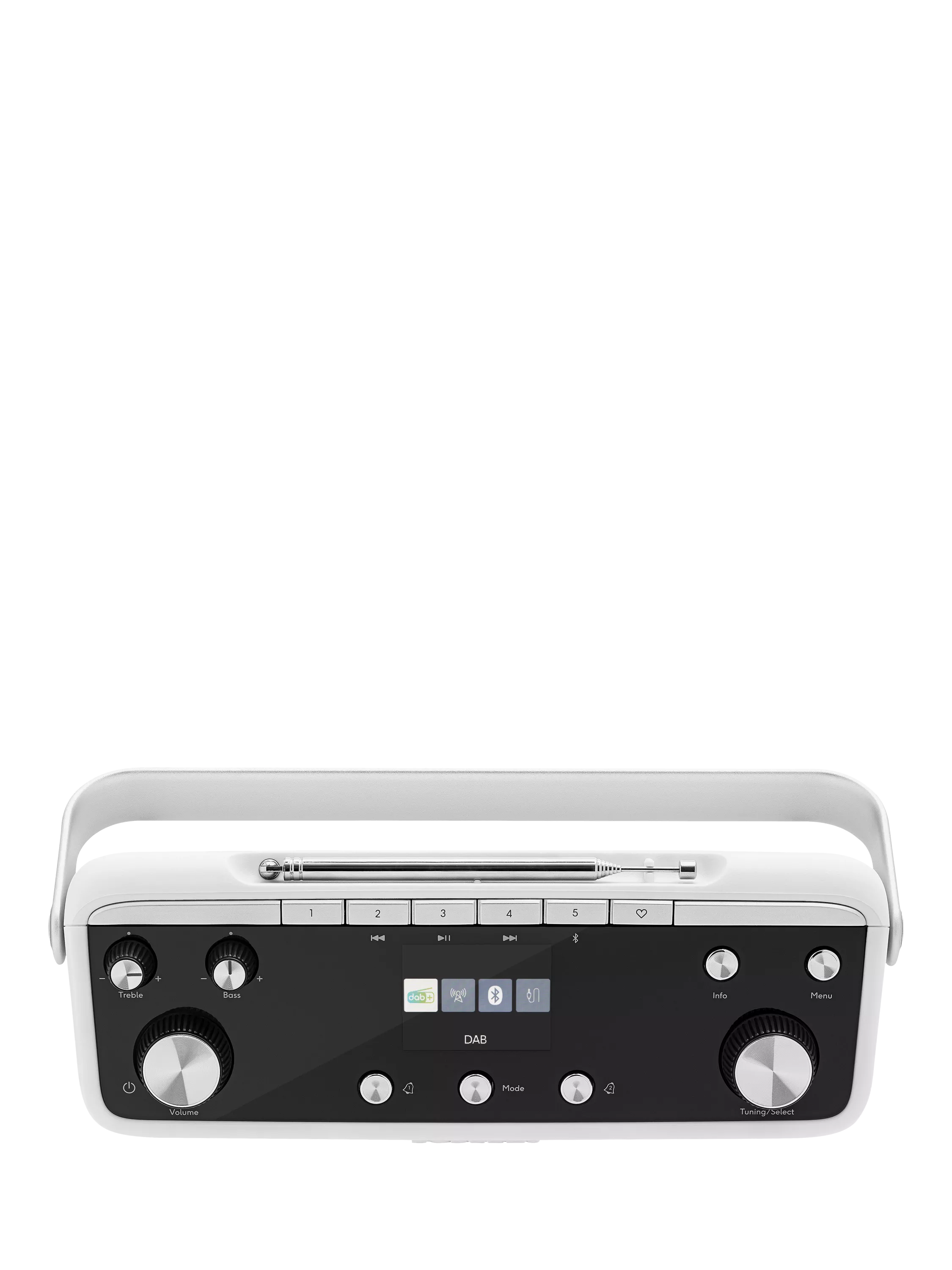 Roberts Blutune 7 DAB+ Bluetooth radio white, UK version