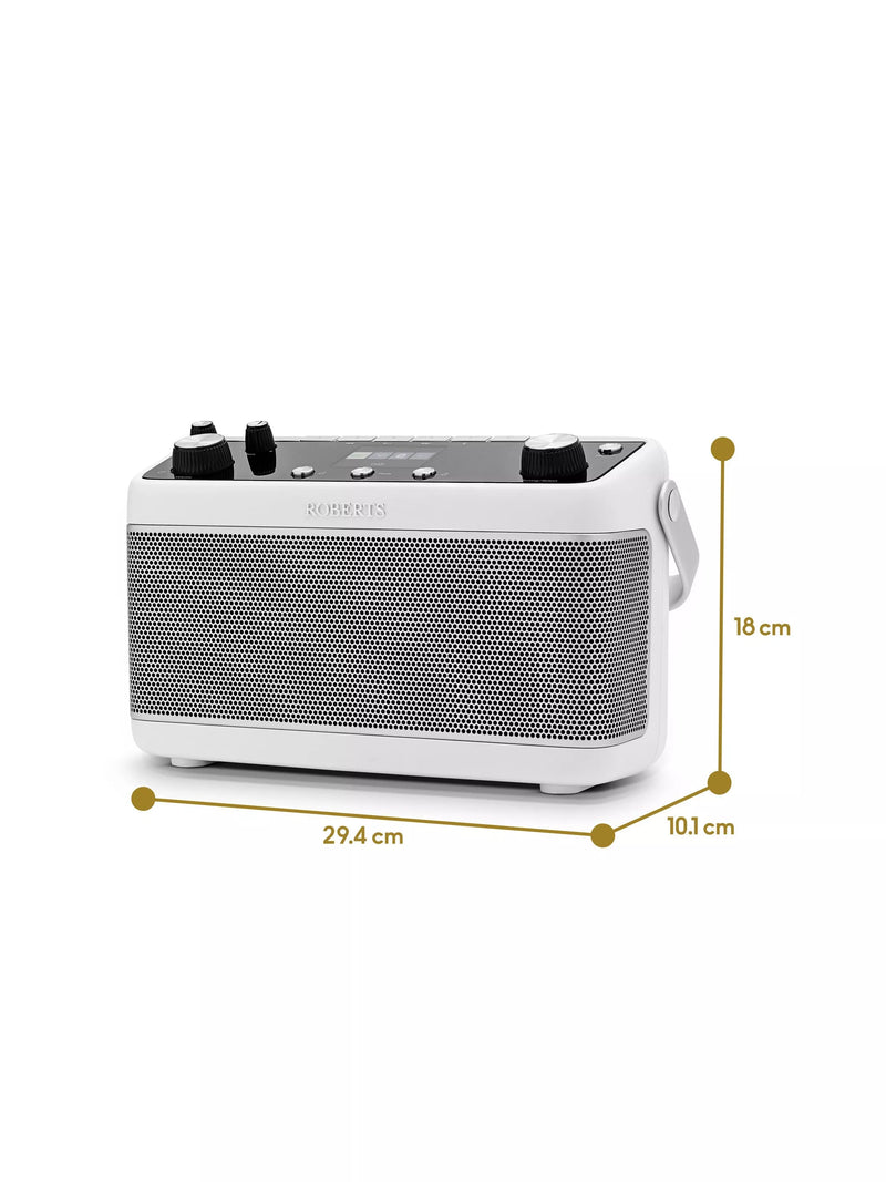 Roberts Blutune 7 DAB+ Bluetooth radio white, UK version