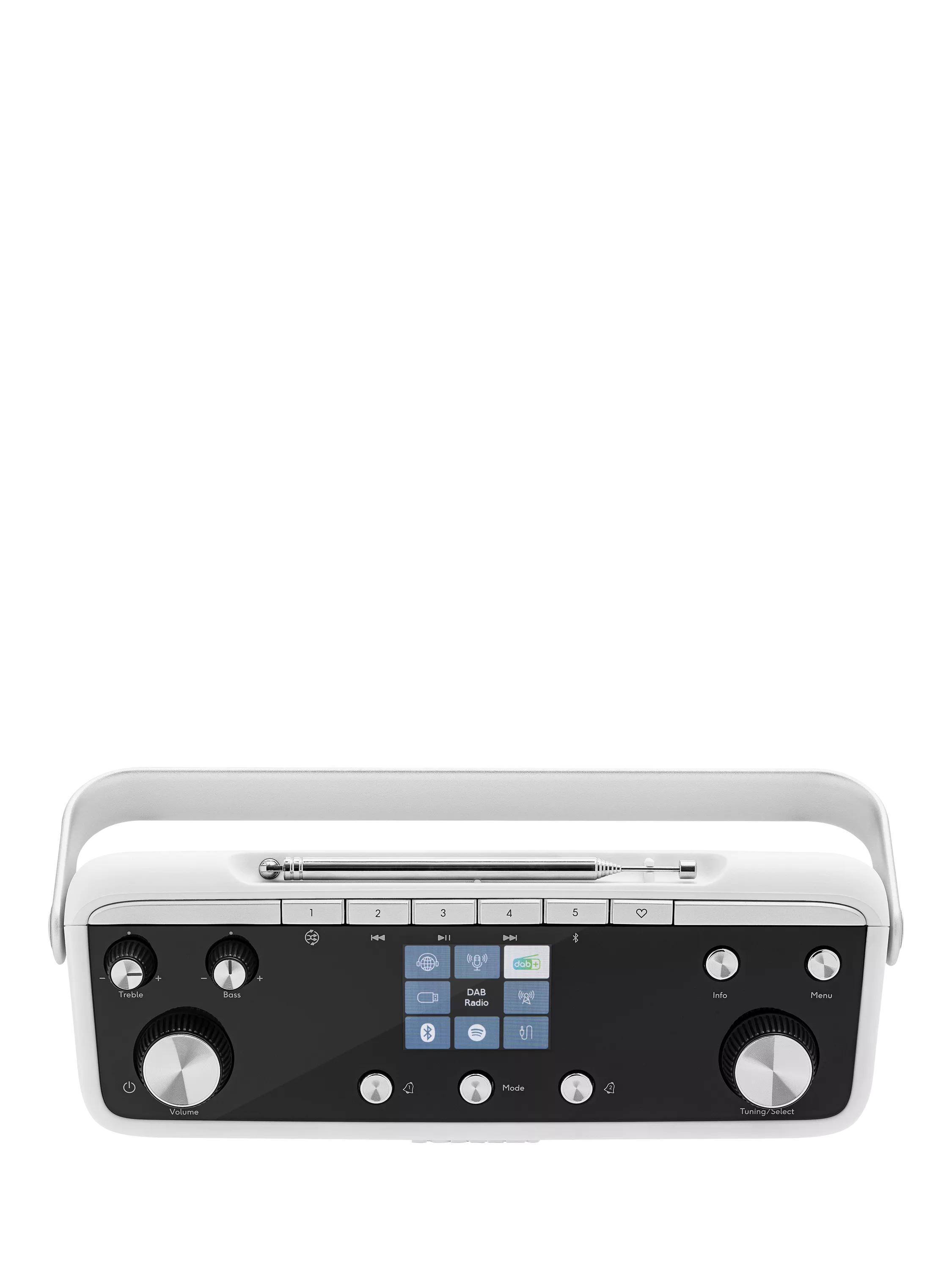 Roberts Stream 219 portable digital radio white, British product
