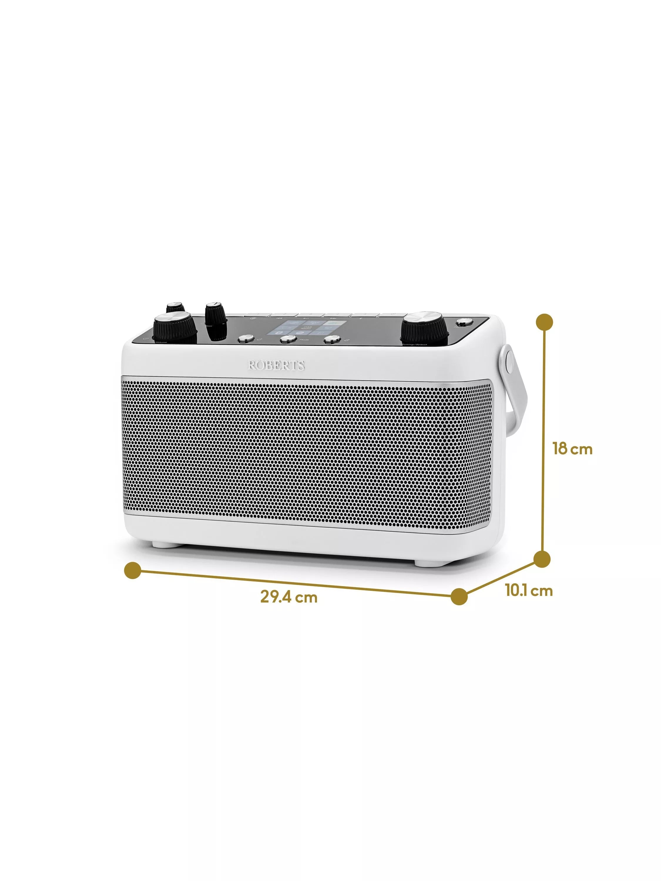 Roberts Stream 219 portable digital radio white, British product