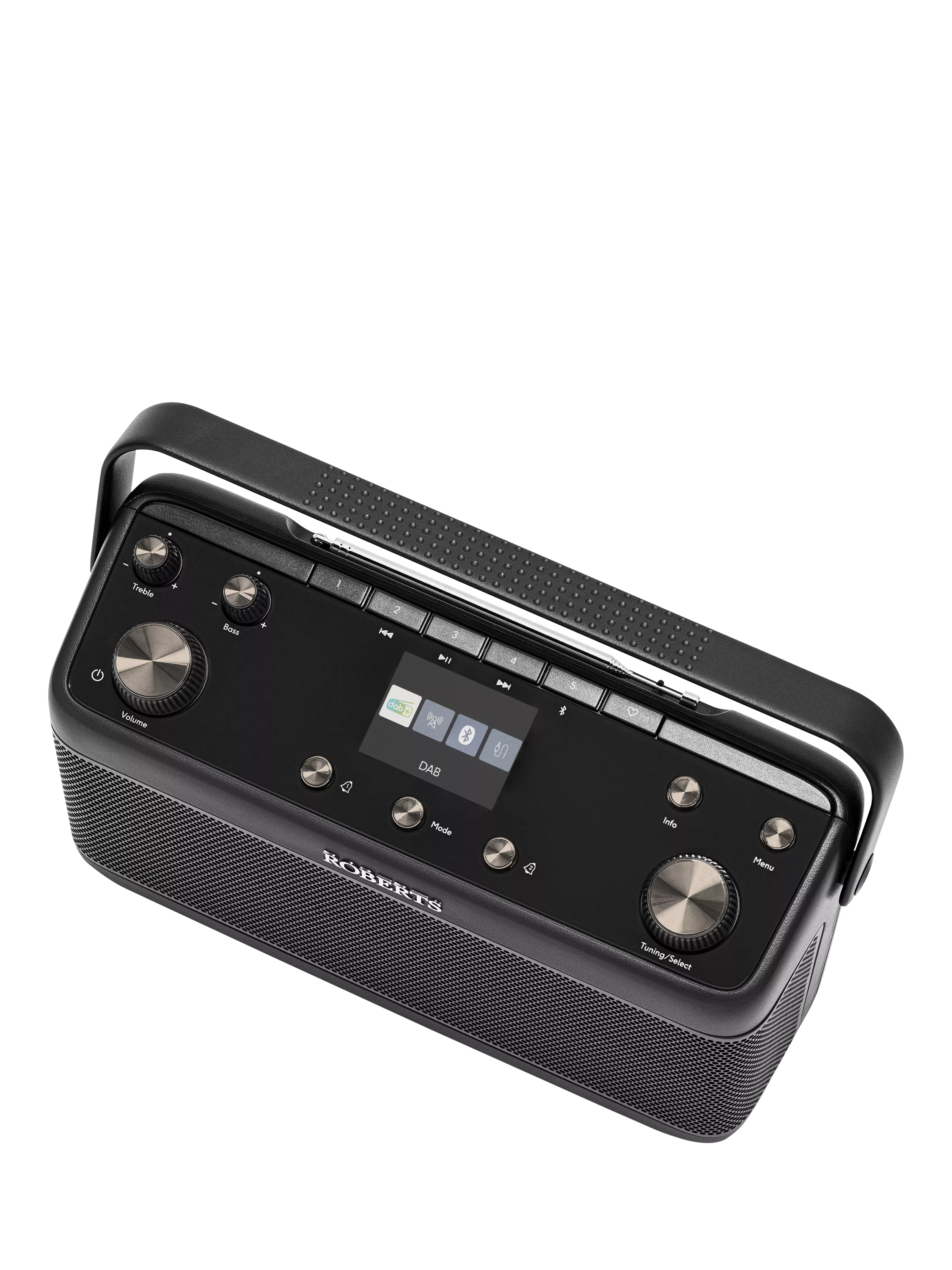 Roberts Blutune 7 DAB+ Bluetooth radio black, imported from the UK