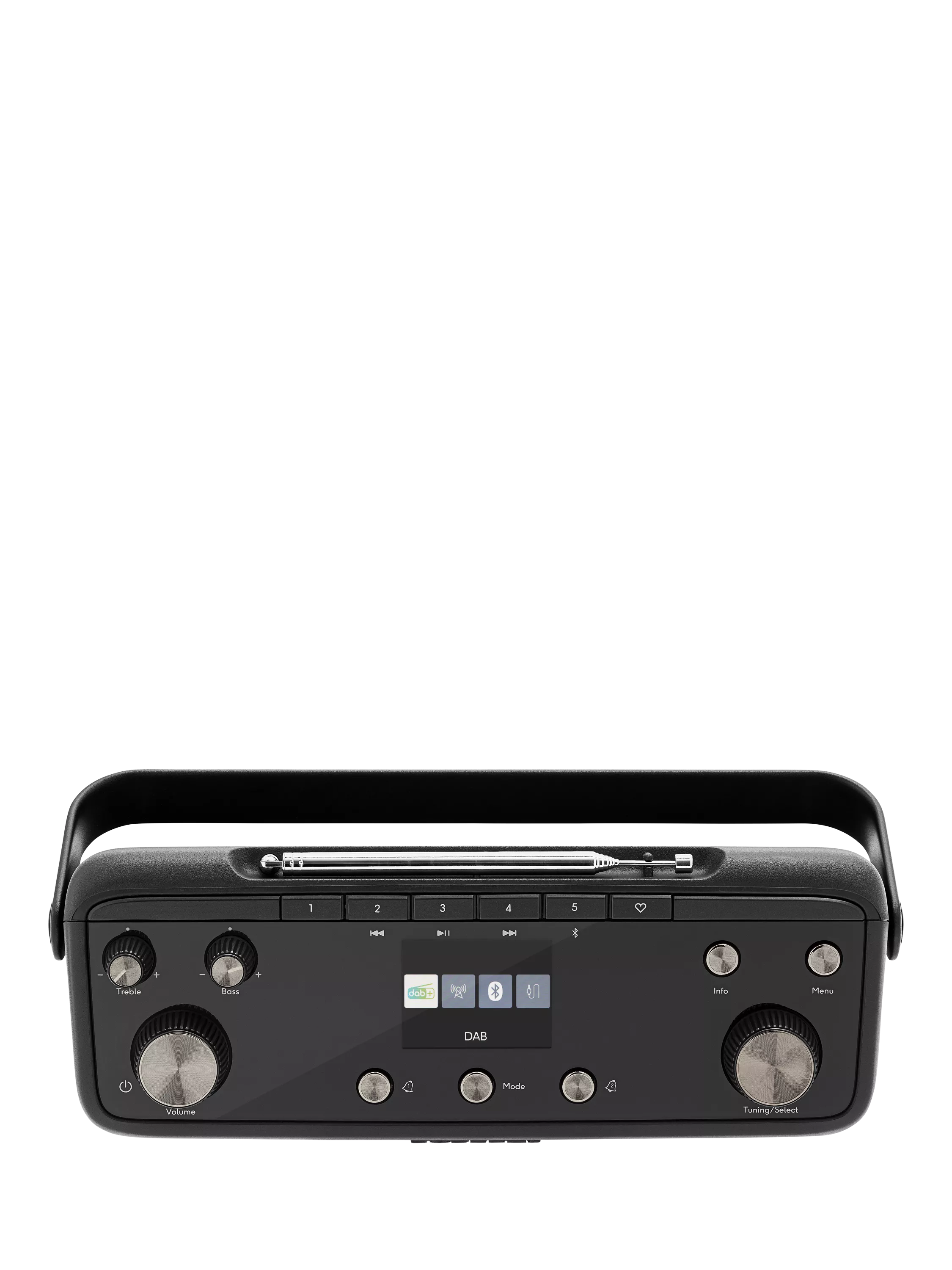 Roberts Blutune 7 DAB+ Bluetooth radio black, imported from the UK