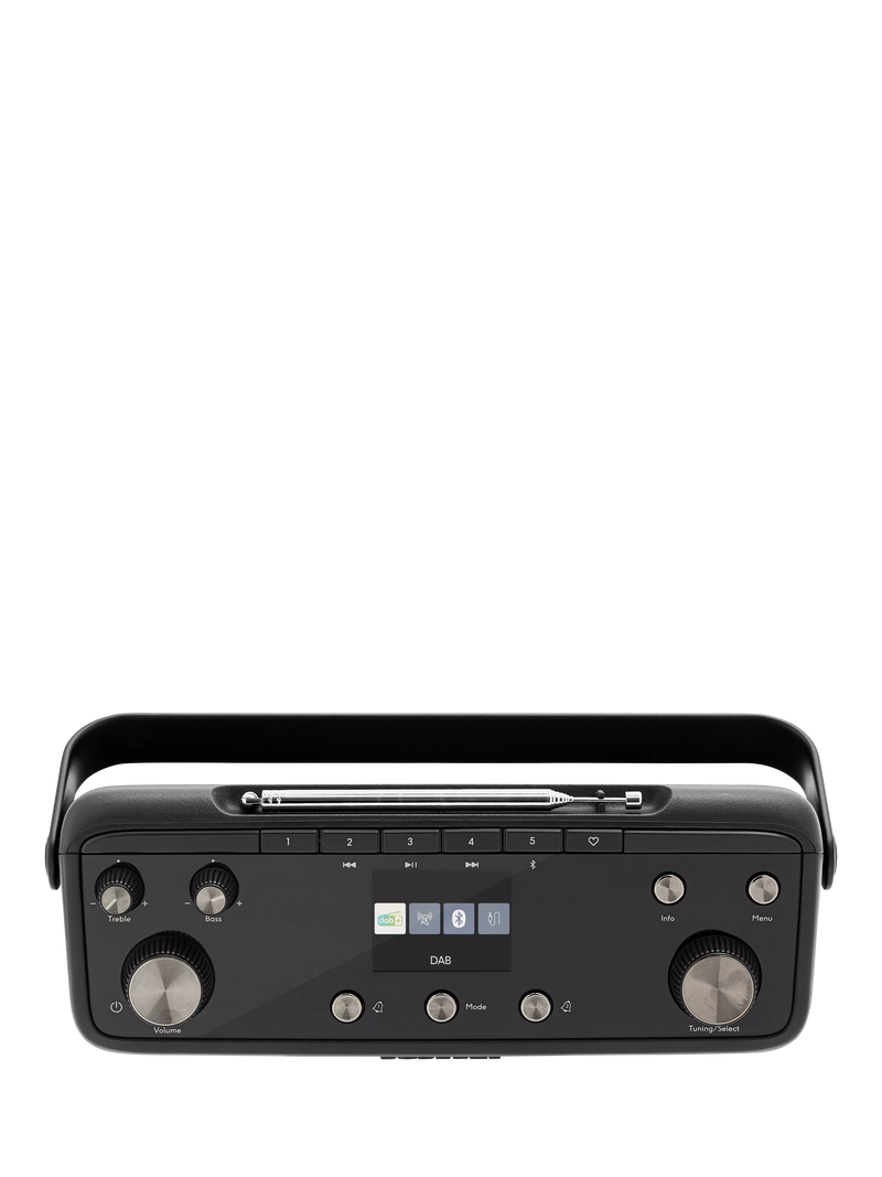 Roberts Blutune 7 DAB+ Bluetooth radio black, imported from the UK