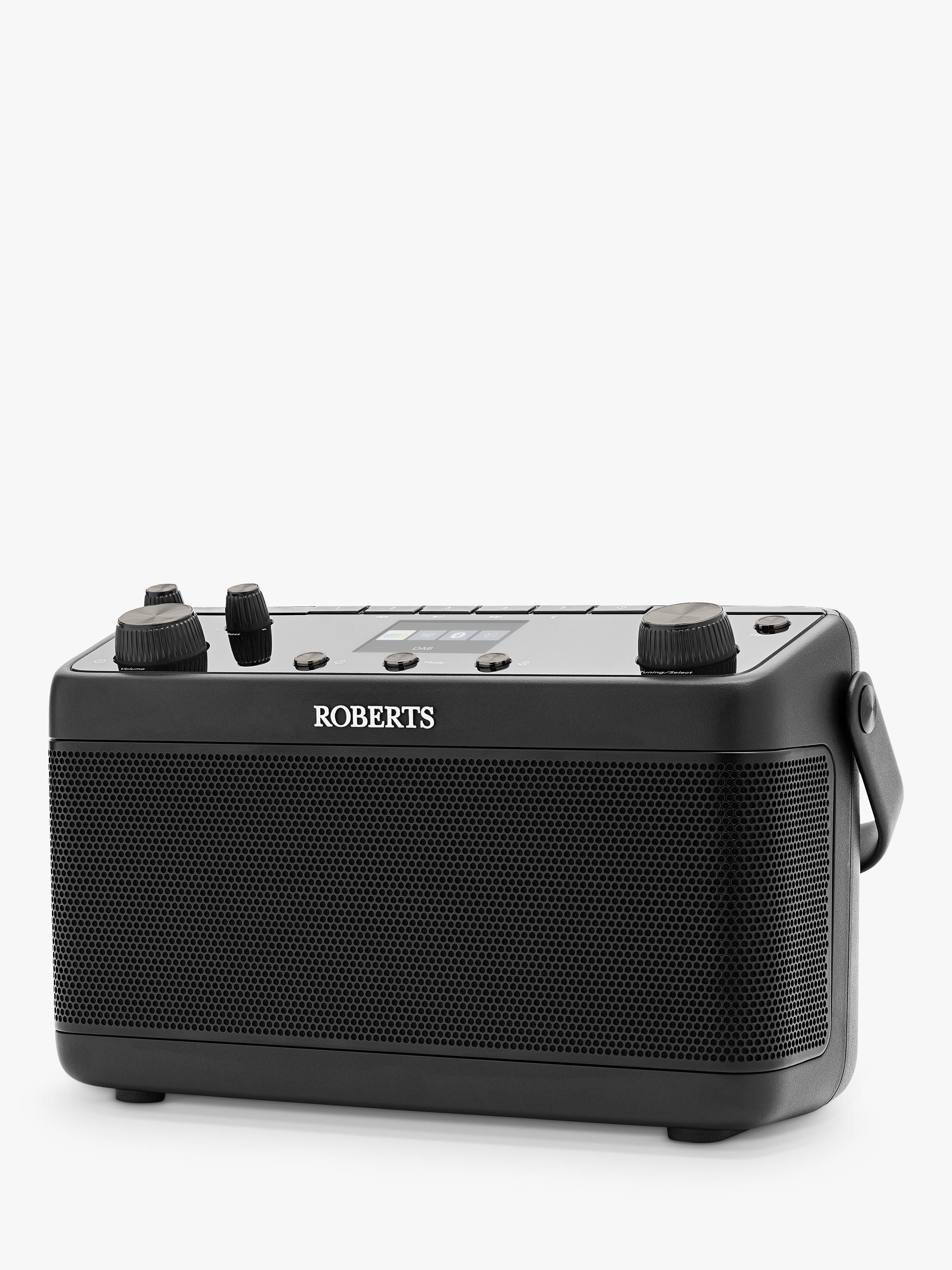 Roberts Blutune 7 DAB+ Bluetooth radio black, imported from the UK