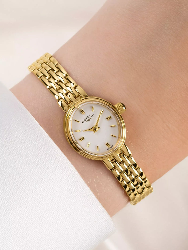 Rotary Cocktail bracelet watch gold, imported from the UK