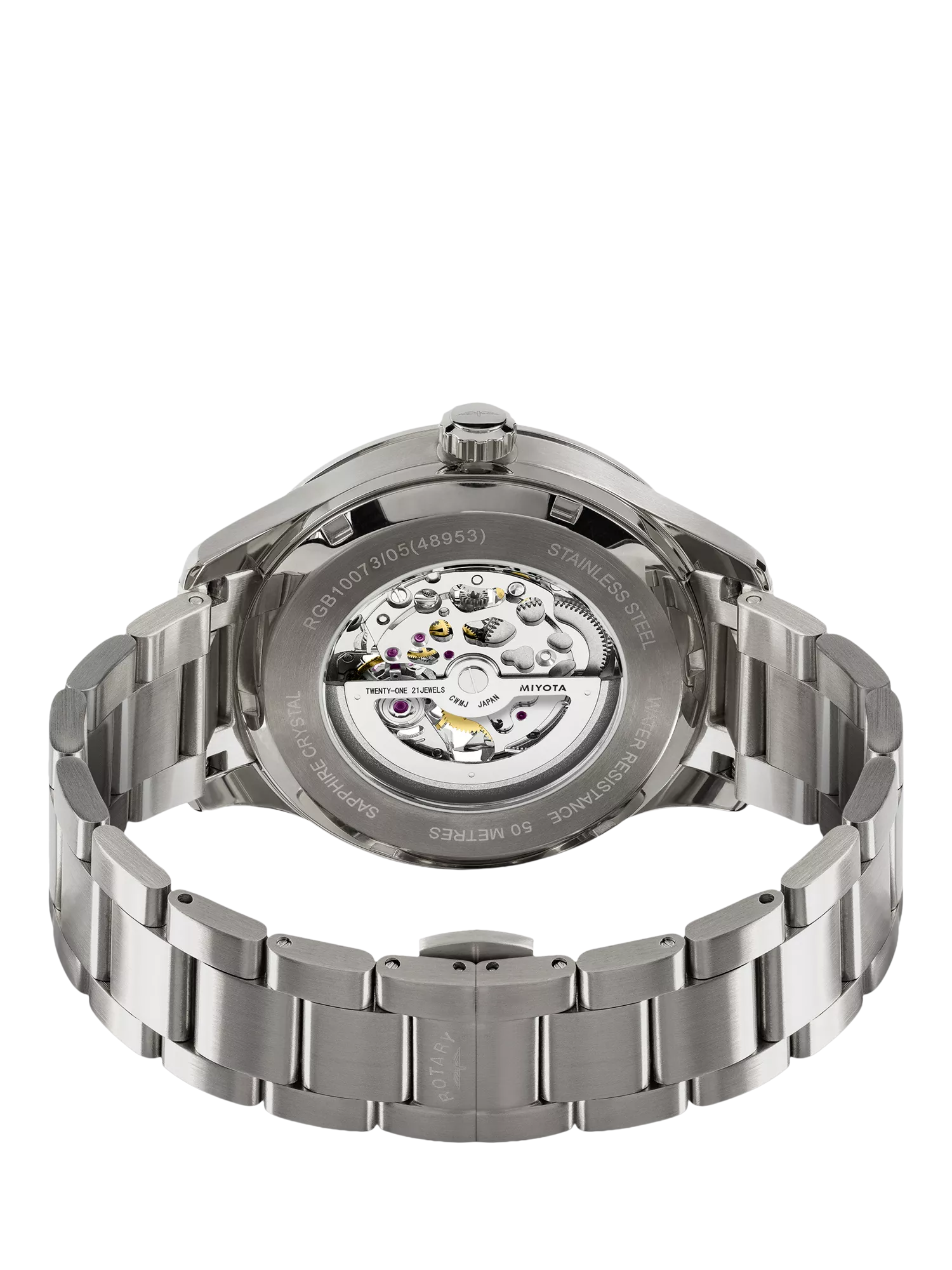 Rotary men's automatic watch Greenwich Strata 42mm, UK version