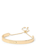 Ralph Lauren gold toggle slider bracelet - British product
