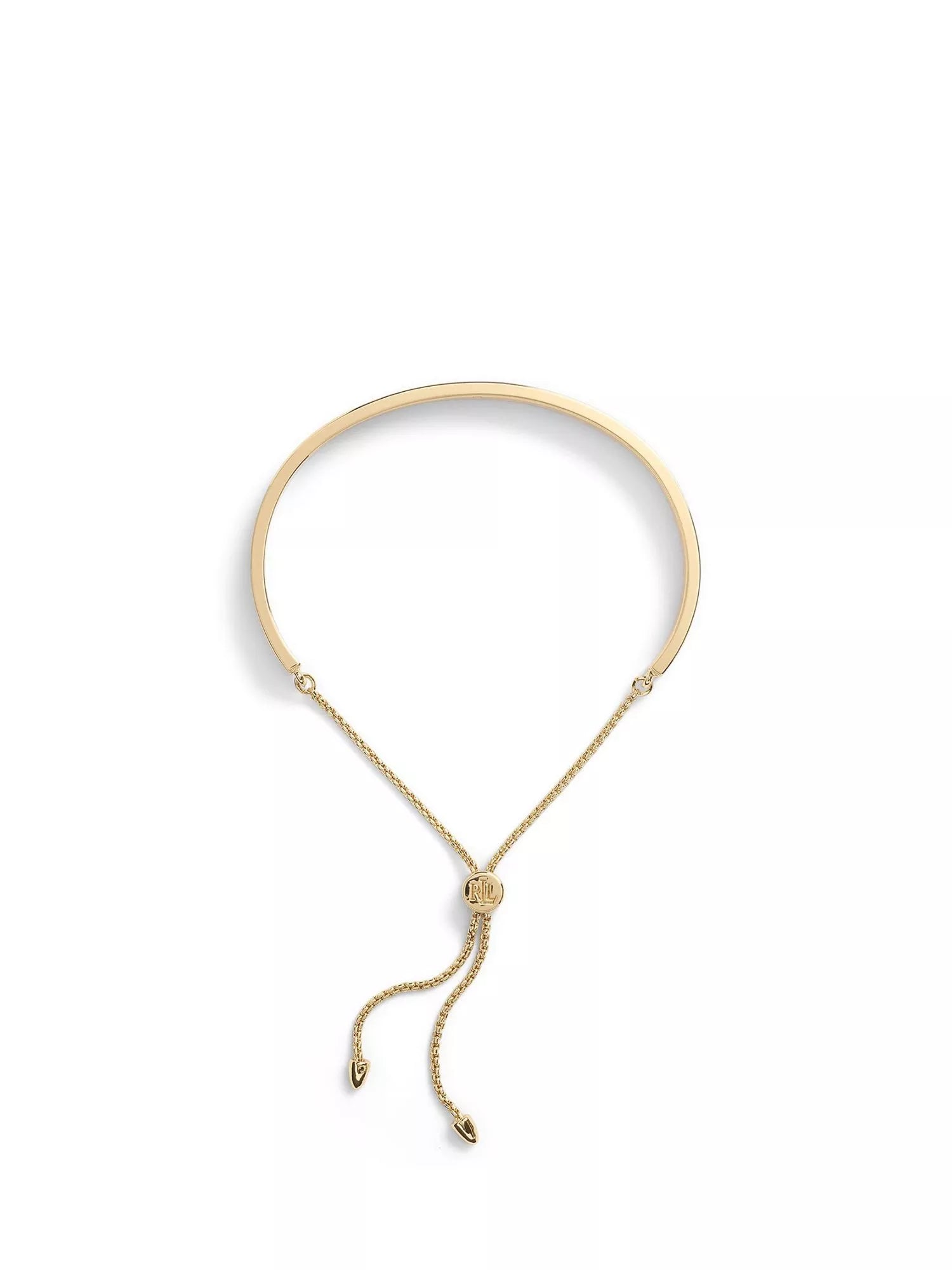 Ralph Lauren gold toggle slider bracelet - British product
