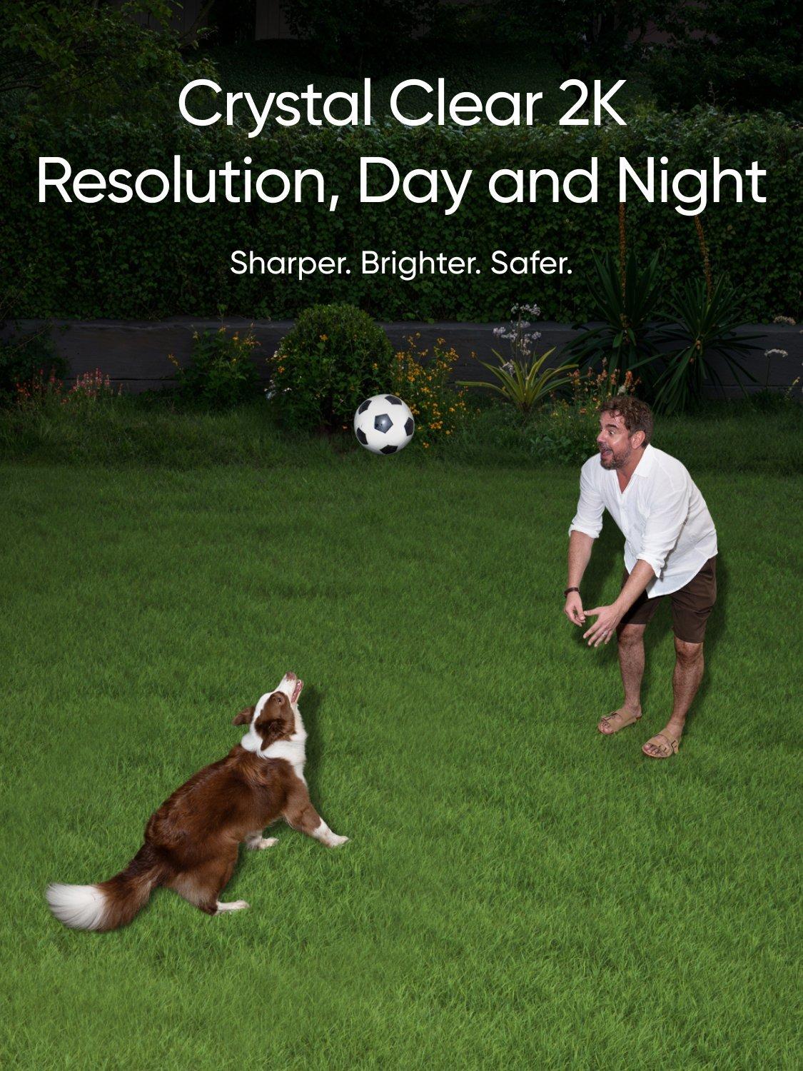 eufy E30 2K security camera floodlight - British product
