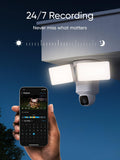 eufy E30 2K security camera floodlight - British product