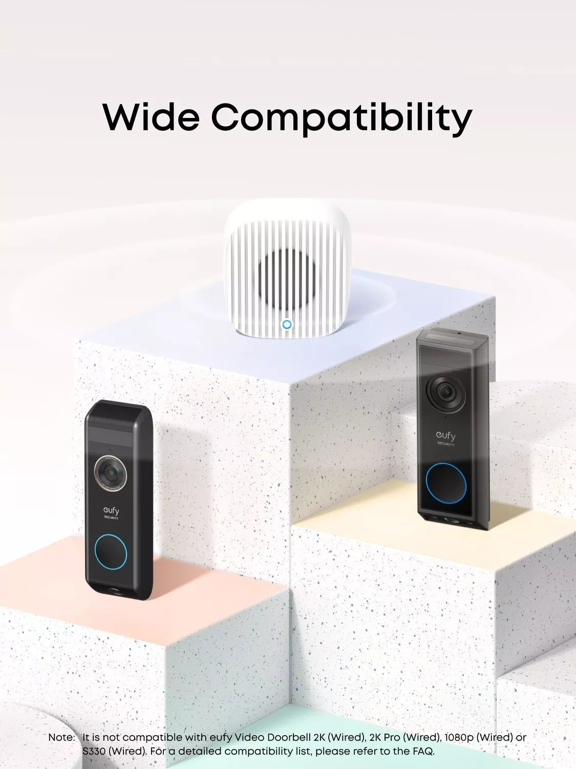 eufy doorbell chime 2 White (British brand)