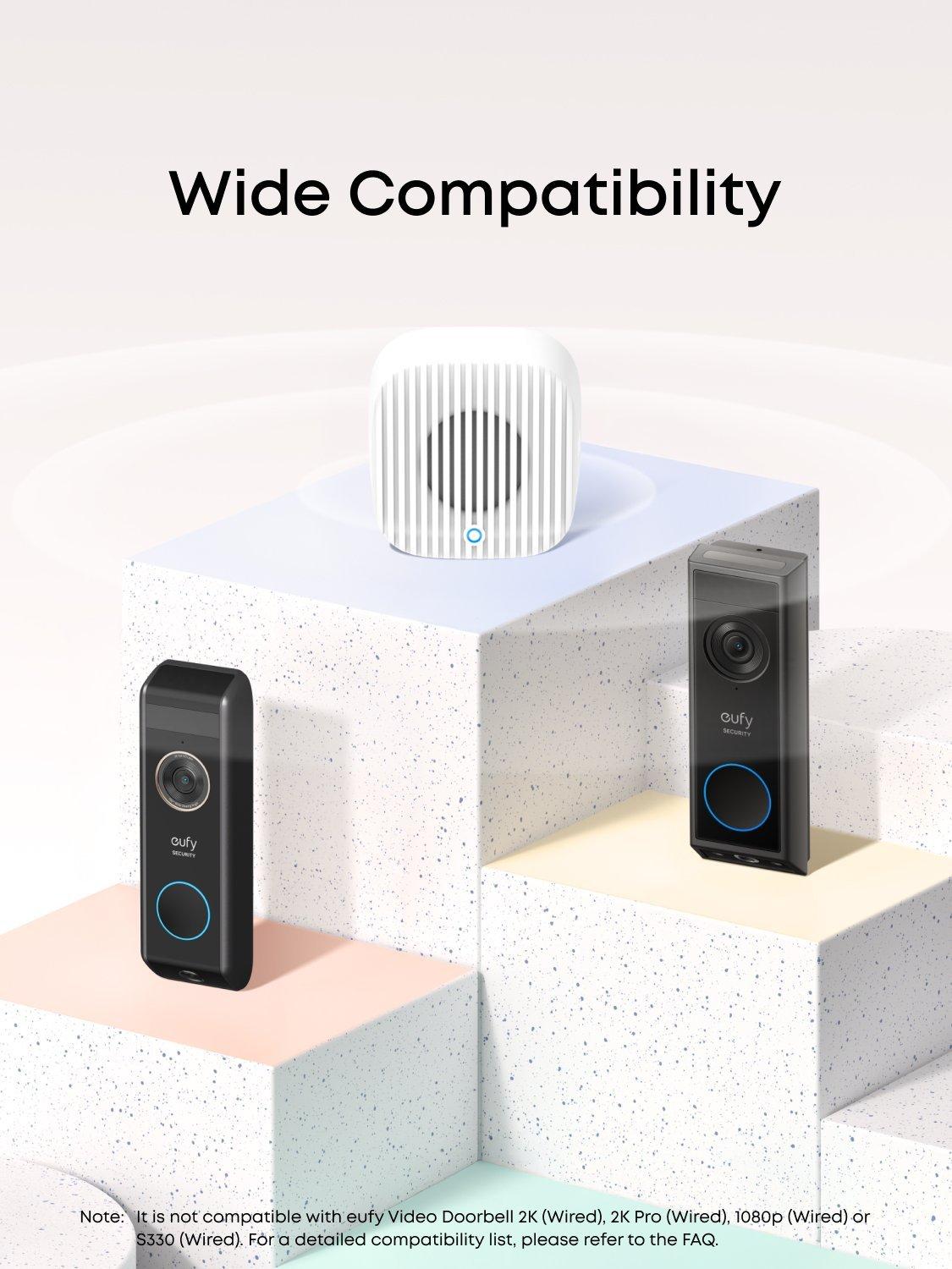 eufy doorbell chime 2 White (British brand)