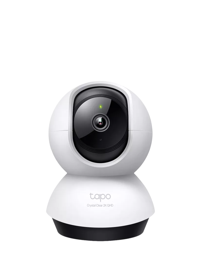 TP-Link Tapo C220 2K QHD Indoor Pan & Tilt AI Smart Security Camera, White