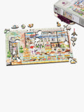 Wentworth Wooden Puzzles Bonjour Paris jigsaw puzzle 600 pieces (British brand)
