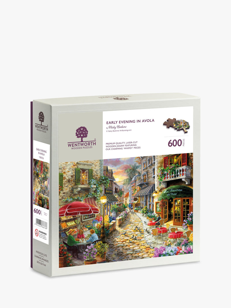 Wentworth Wooden Puzzles jigsaw puzzle Early Evening in Avola 600 pieces, UK version