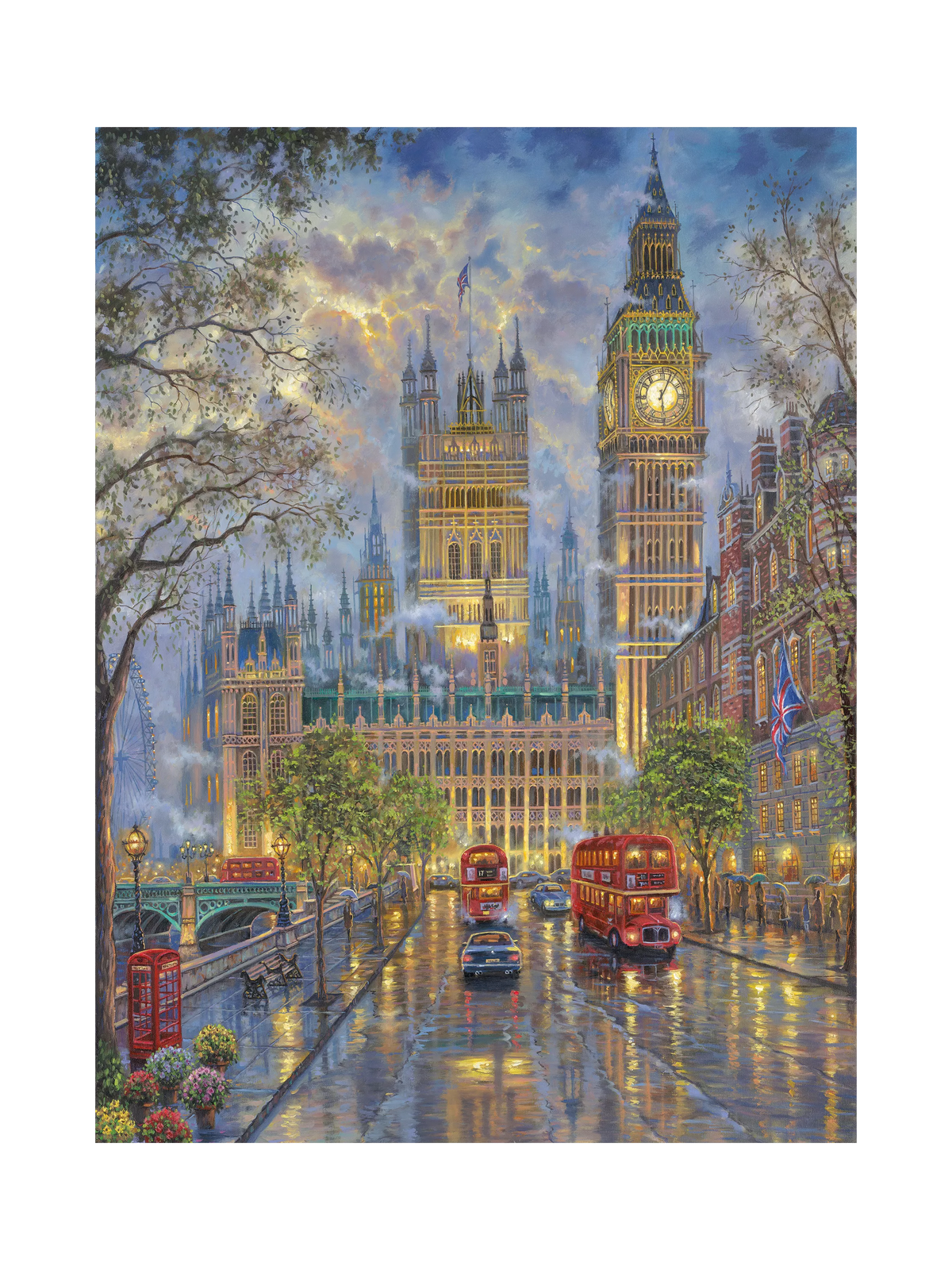 Wentworth Wooden Puzzles Palace of Westminster jigsaw puzzle 300 pieces (British brand)