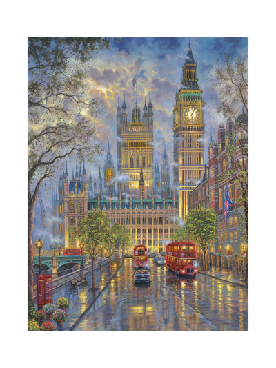 John Lewis Wentworth Wooden Puzzles Palace of Westminster Wooden Jigsaw Puzzle, 300 Pieces- Buy online at McGrocer