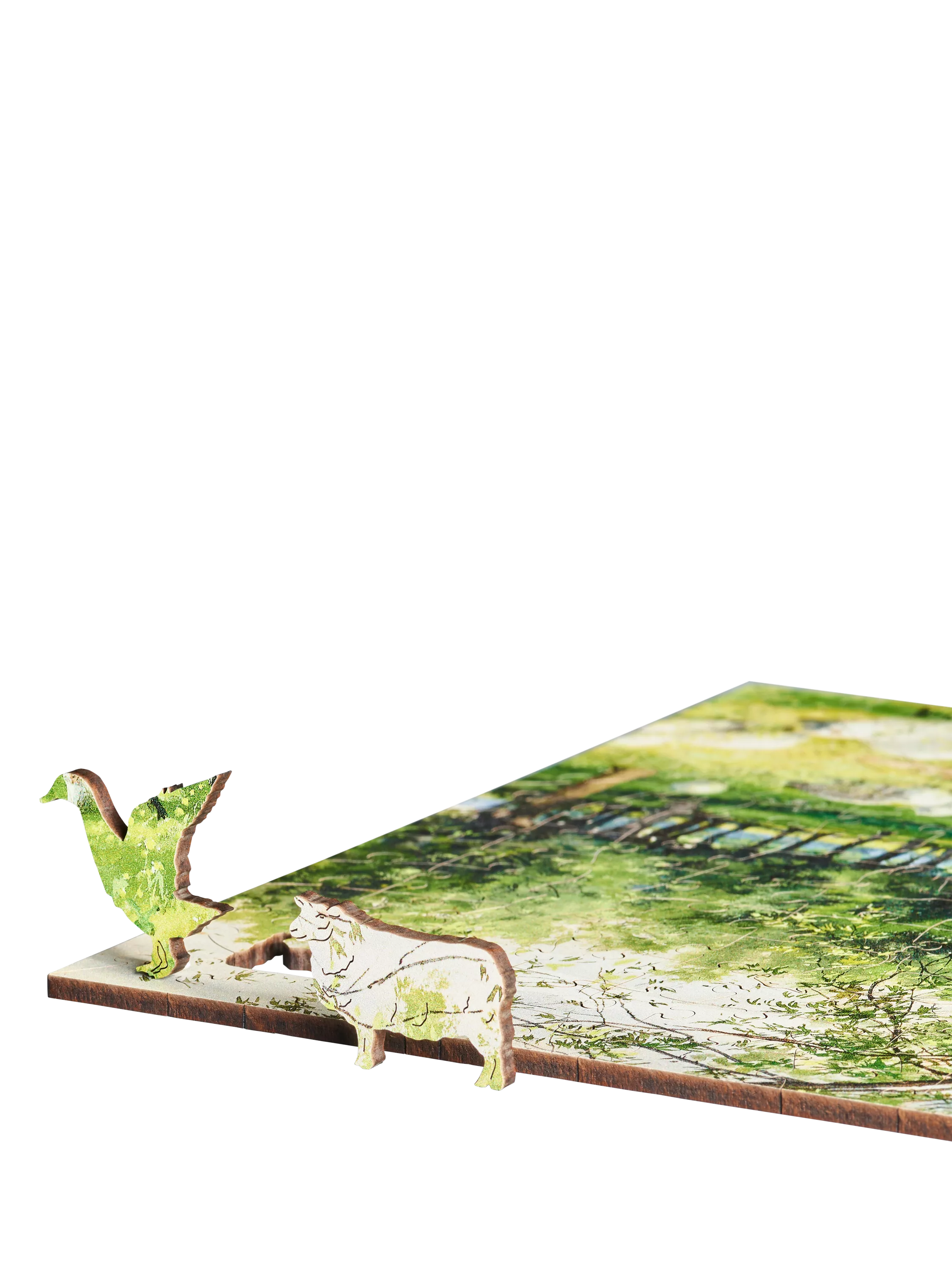 Wentworth Wooden Puzzles Sheep in an Orchard jigsaw puzzle 300 pieces, imported from the UK