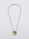 Completedworks x John Lewis gold flower chain necklace 45.72cm, imported from the UK