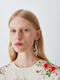 John Lewis twisted glass pearl drop earrings - British product