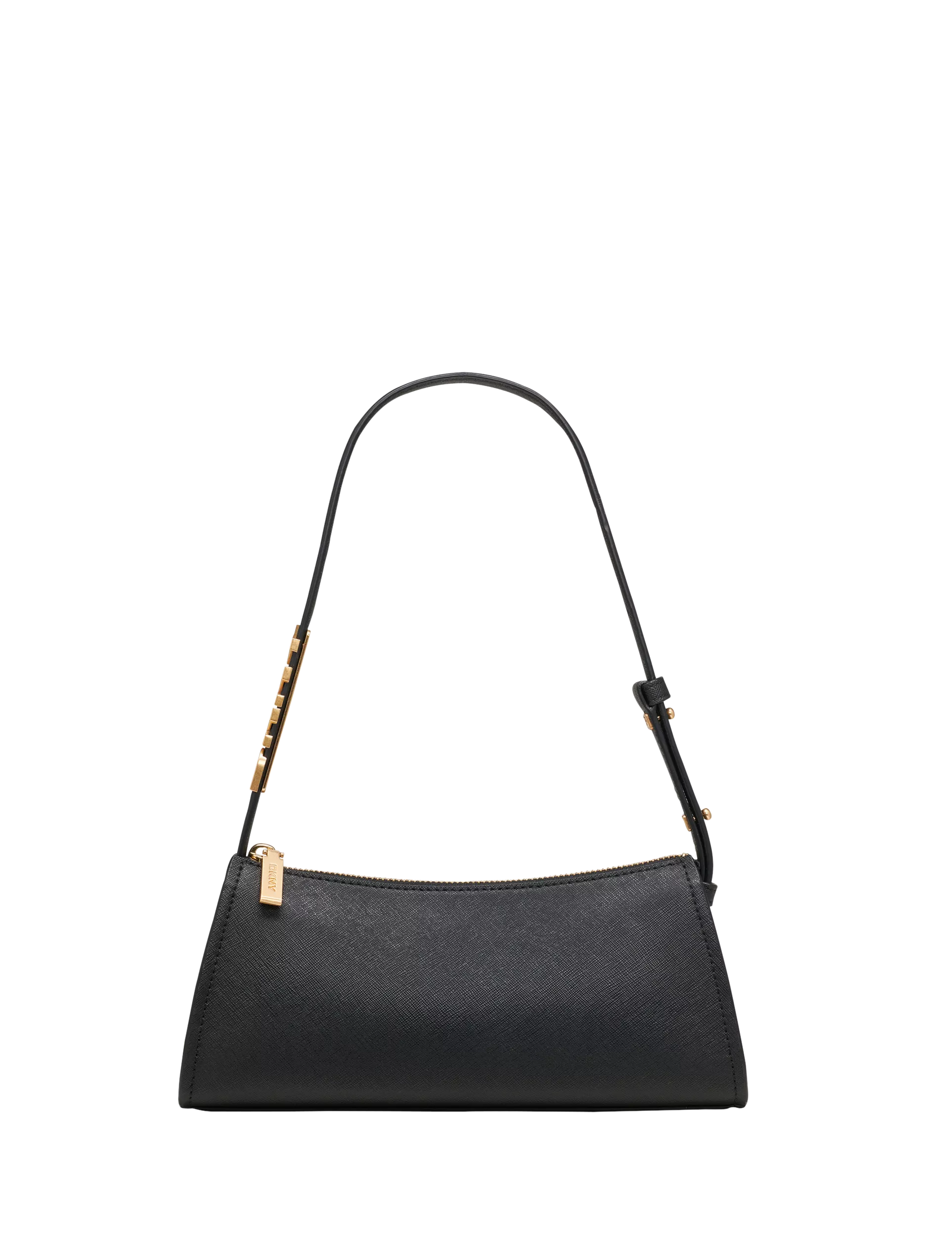DKNY Avril Leather Shoulder Bag, Black