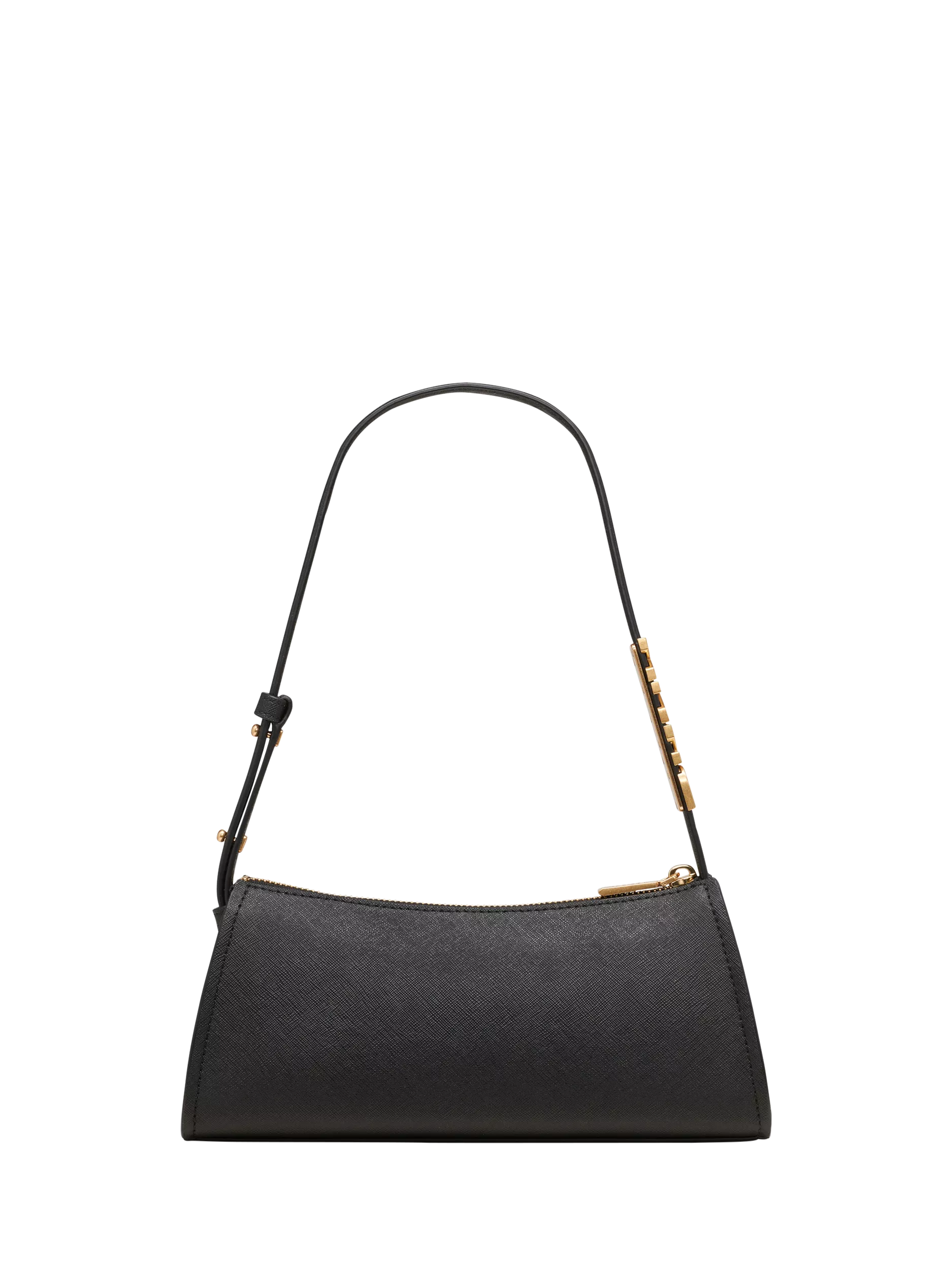 DKNY Avril leather shoulder bag 26cm, imported from the UK