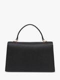 DKNY Avril leather satchel black gold - British product