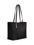 DKNY Avril leather tote bag black gold - British product