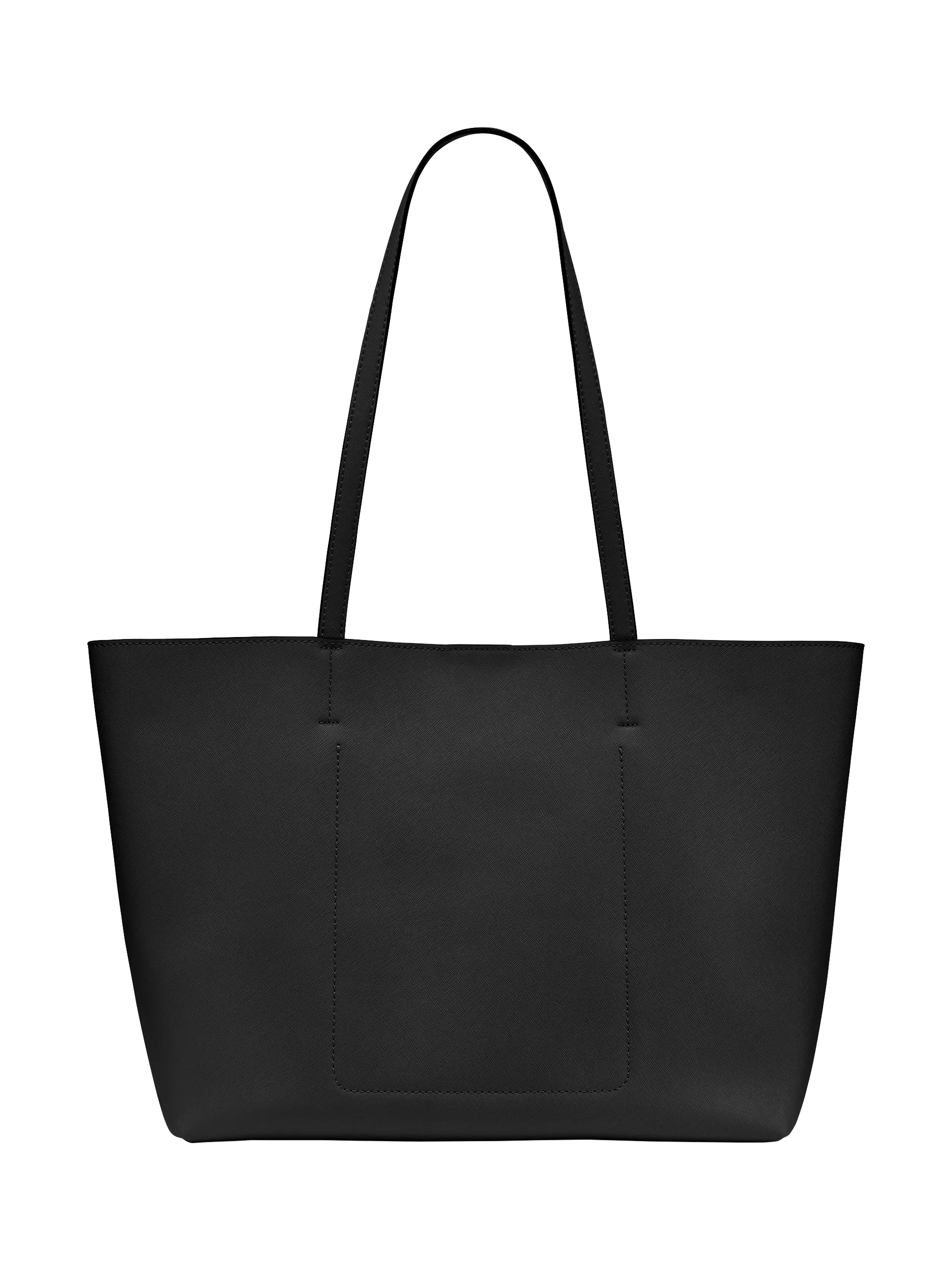 DKNY Avril leather tote bag black gold - British product
