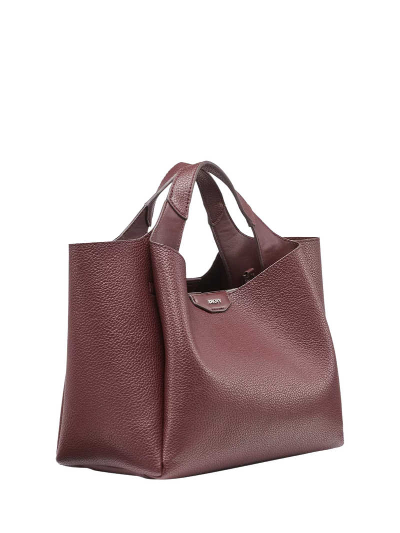 DKNY Willa satchel handbag in Aged Wine (British brand)