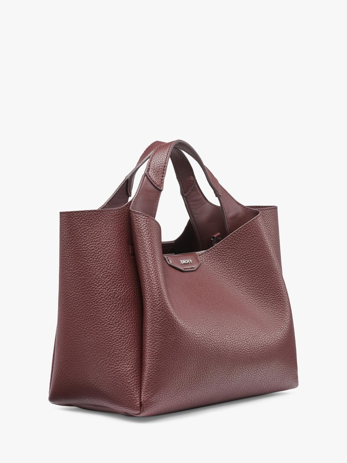 DKNY Willa satchel handbag in Aged Wine (British brand)