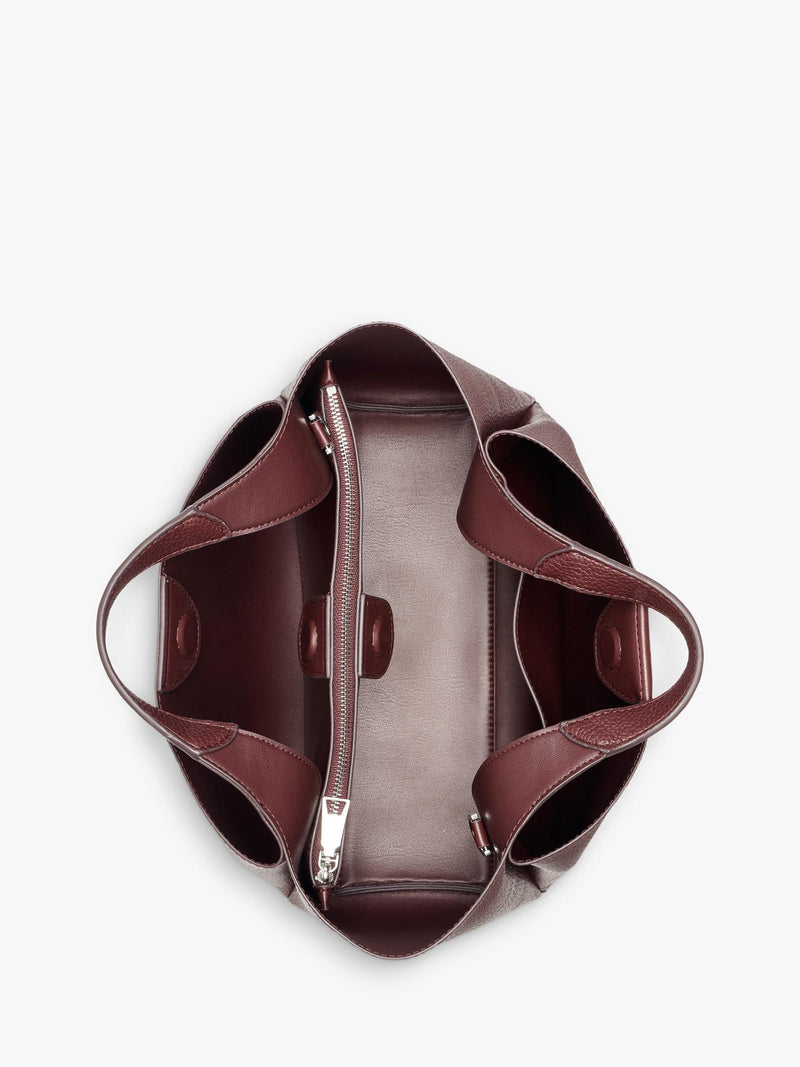DKNY Willa satchel handbag in Aged Wine (British brand)