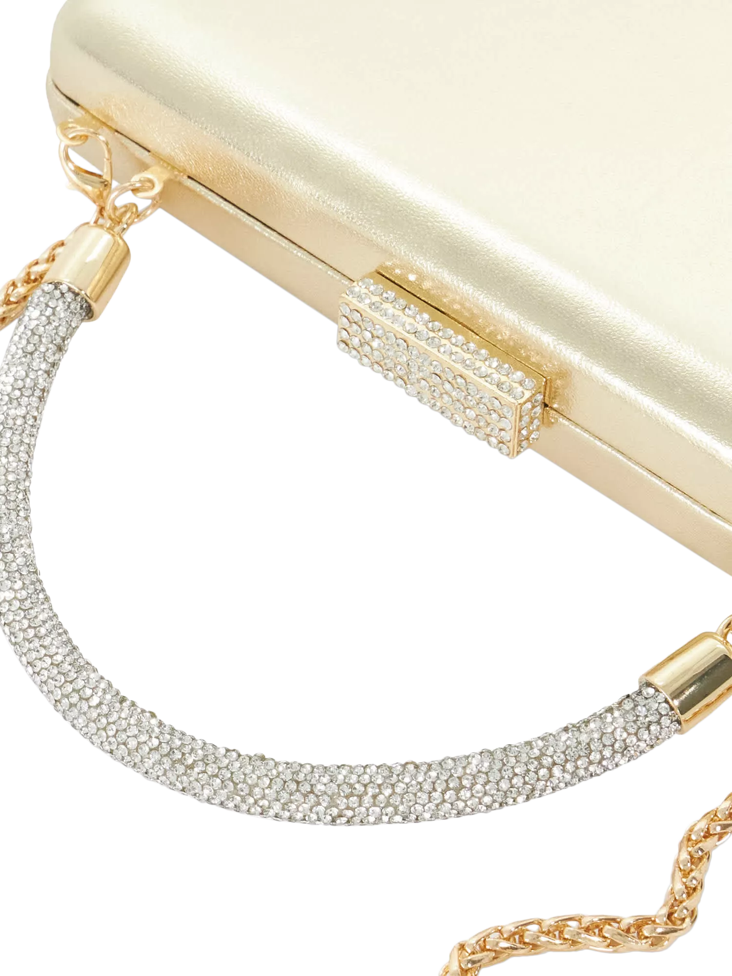 Dune London diamante handle clutch bag - British product