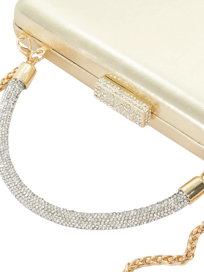 Dune London diamante handle clutch bag - British product