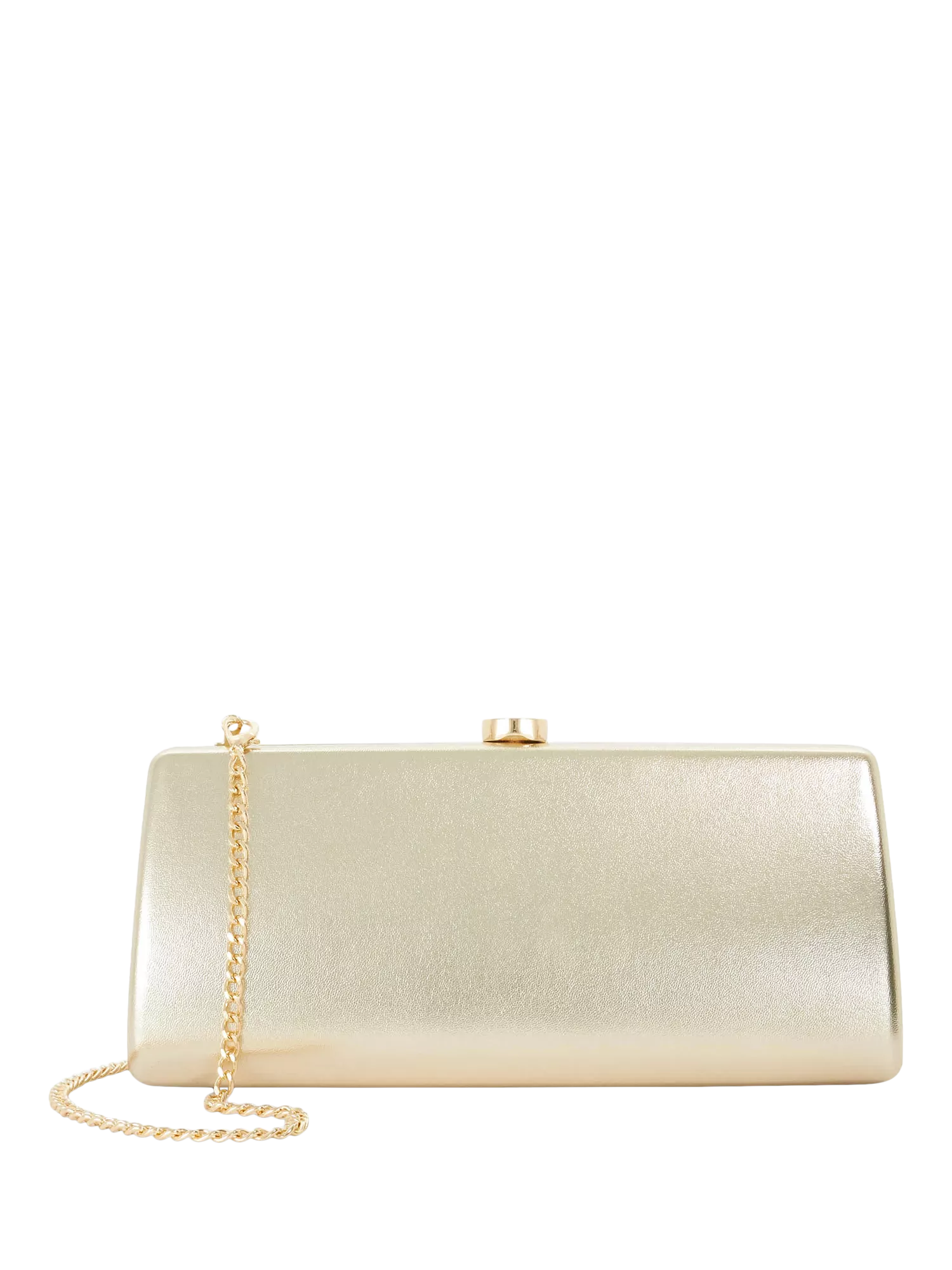 Dune London gold cross body clutch bag - British product