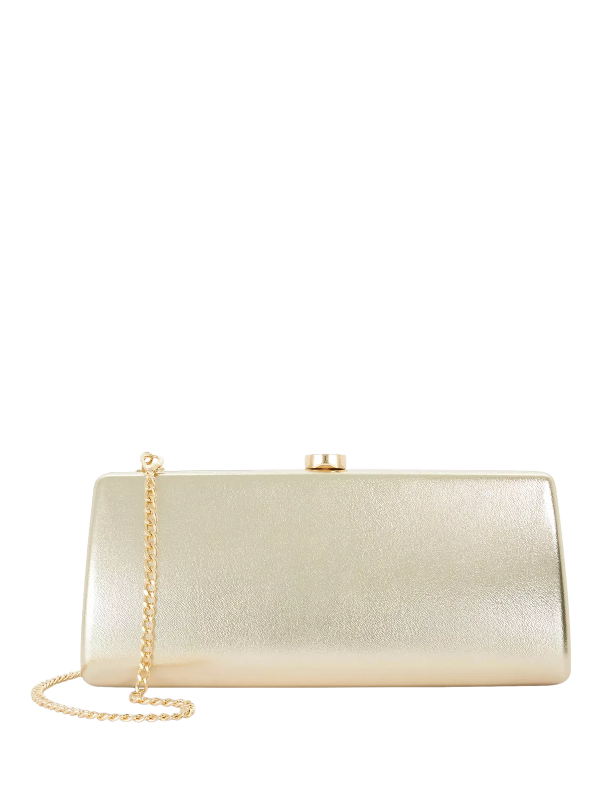 Dune London gold cross body clutch bag - British product