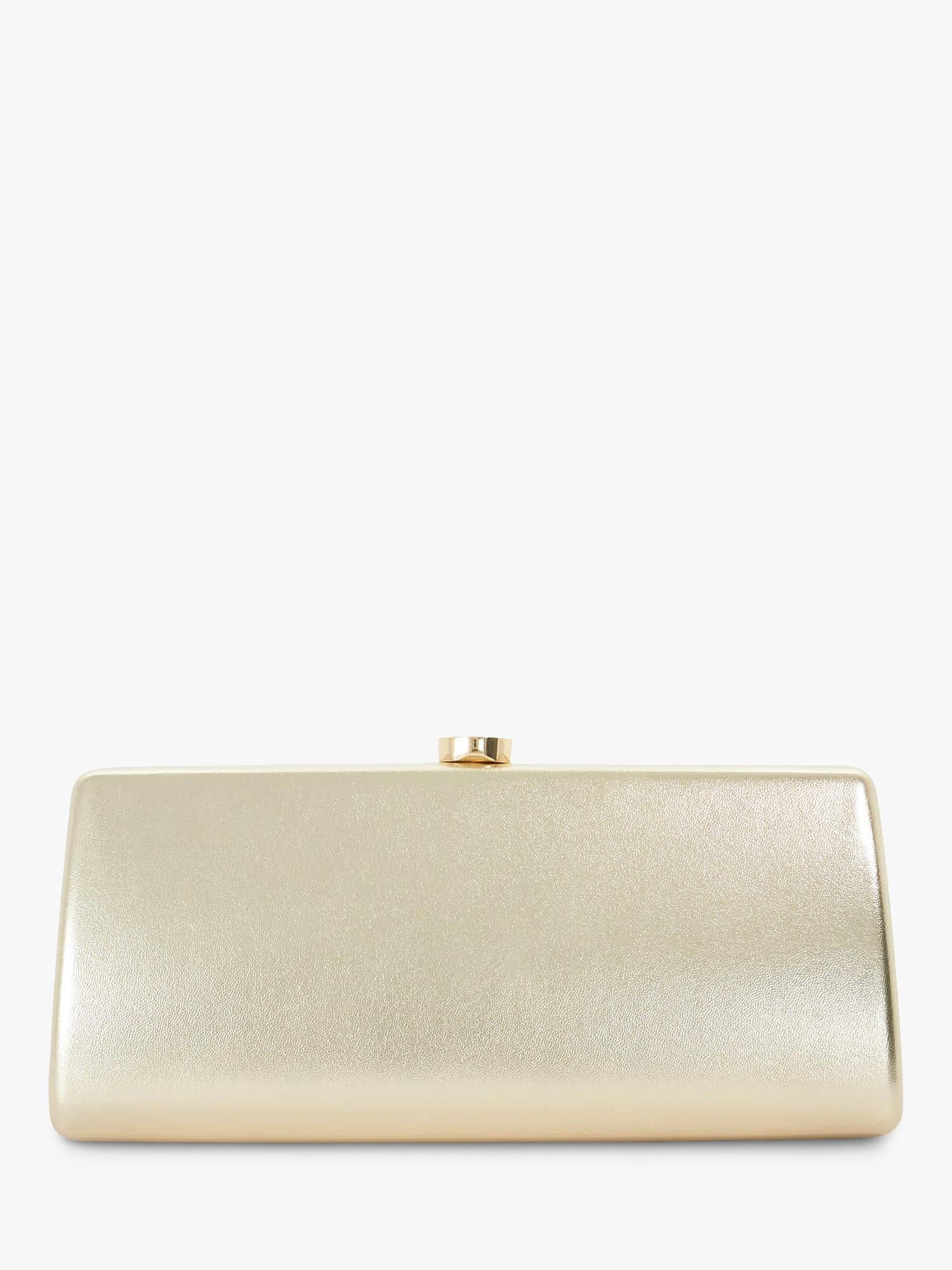 Dune London gold cross body clutch bag - British product