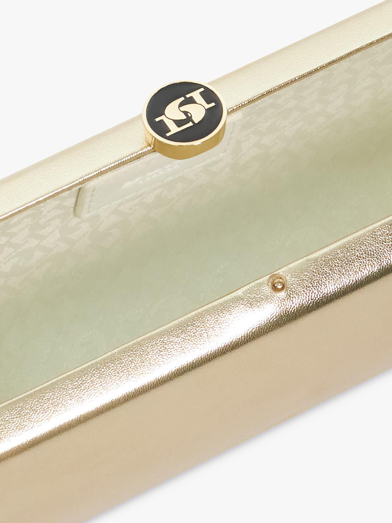 Dune London gold cross body clutch bag - British product