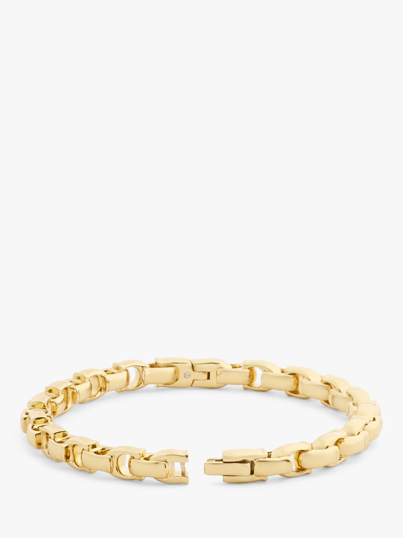 Coach Signature C bangle bracelet gold toned brass, UK version